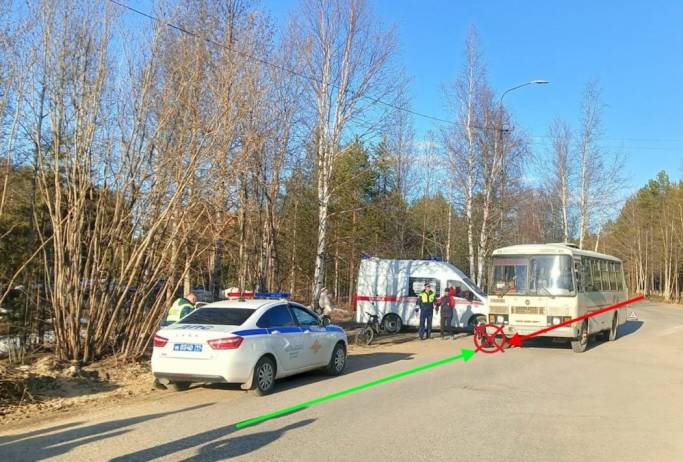 В Печоре пешеход попал под автобус