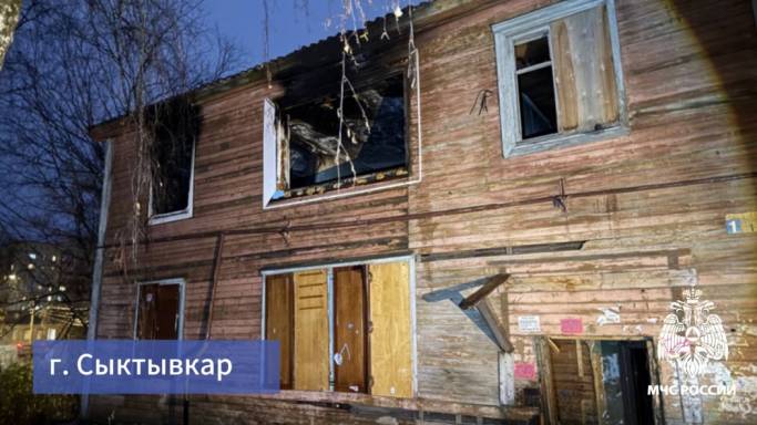 В Коми за сутки горели три дома