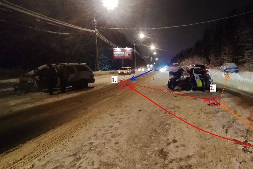 Молодой водитель впал в кому после ДТП в Сыктывкаре
