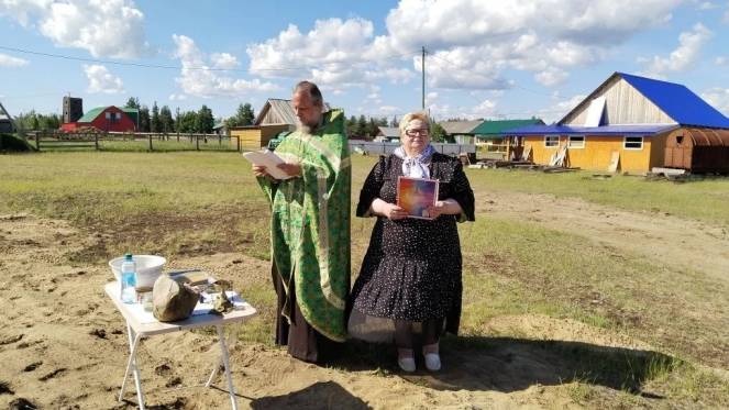 В Коми заложили камень под строительство храма святителя Спиридона Тримифунтского