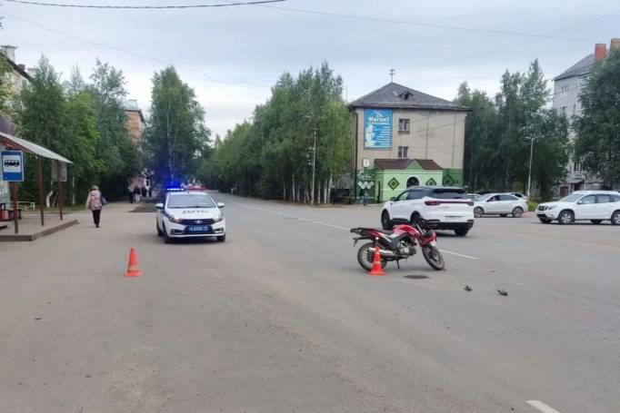 В Печоре подросток на питбайке получил закрытый перелом