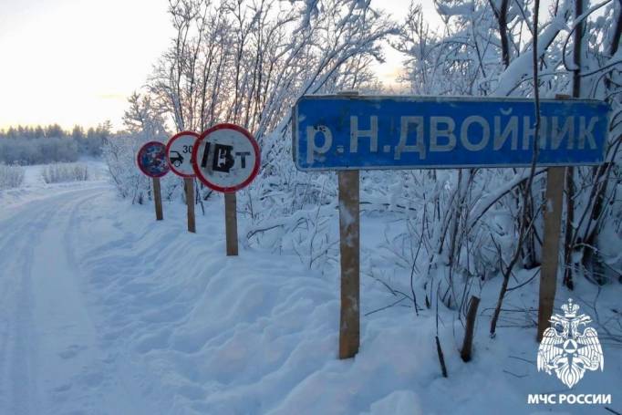 В Коми действуют 66 ледовых переправ