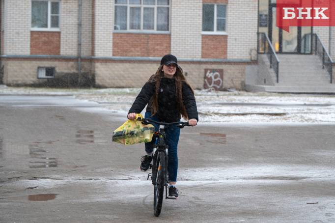 В Коми прогнозируют снег и дождь