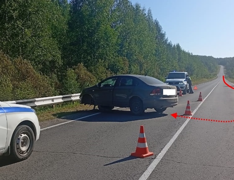 В Княжпогостском районе в ДТП пострадал четырехлетний мальчик