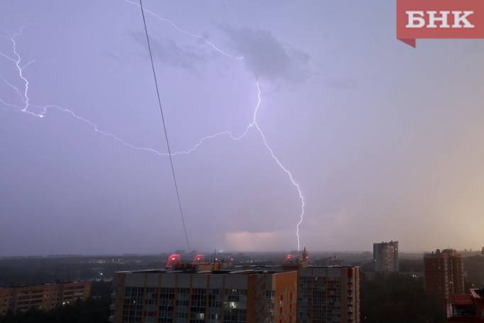 На юге Коми объявлено штормовое предупреждение