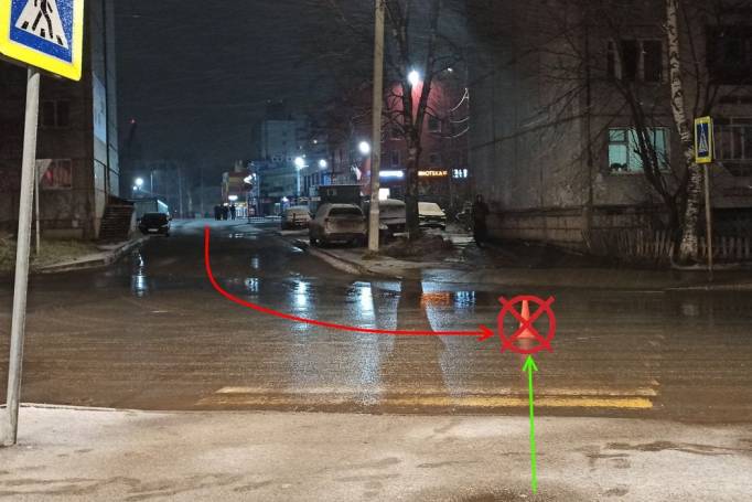 В Сыктывкаре ищут сбившего пешехода водителя