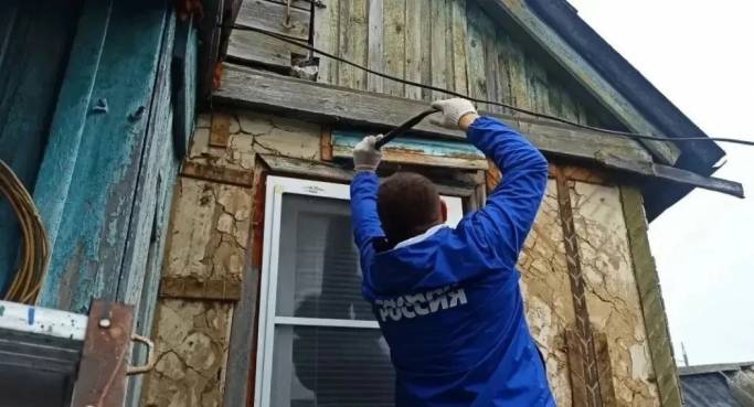 «Курский рубеж» помогает восстанавливать жилье