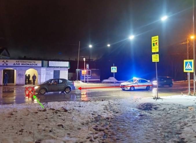 В Сосногорске сбили женщину