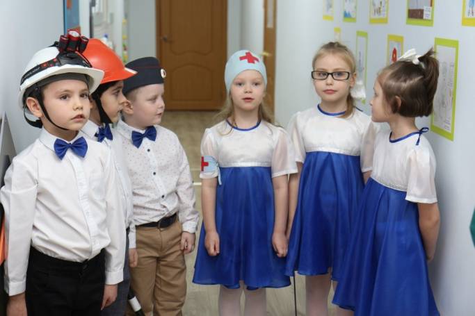 В детском саду Яреги создали интерактивное пространство для знакомства с профессиями