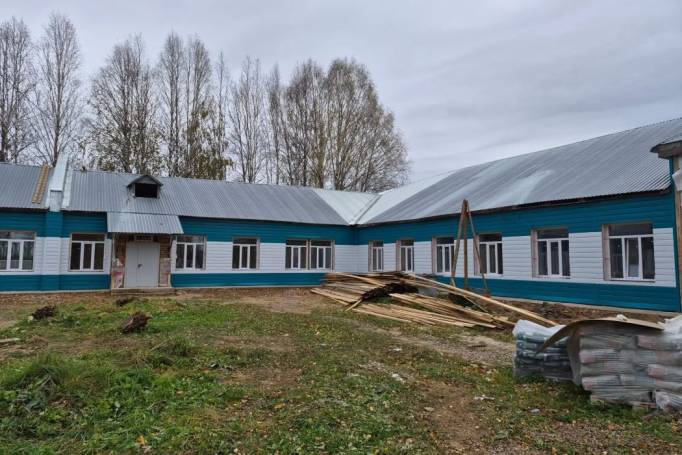 Капремонт школы в Гурьевке подходит к концу