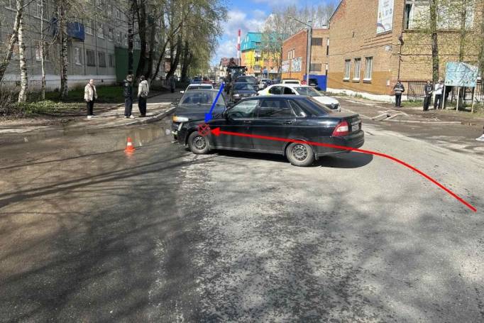 Злостный нарушитель ПДД устроил аварию в Сыктывкаре