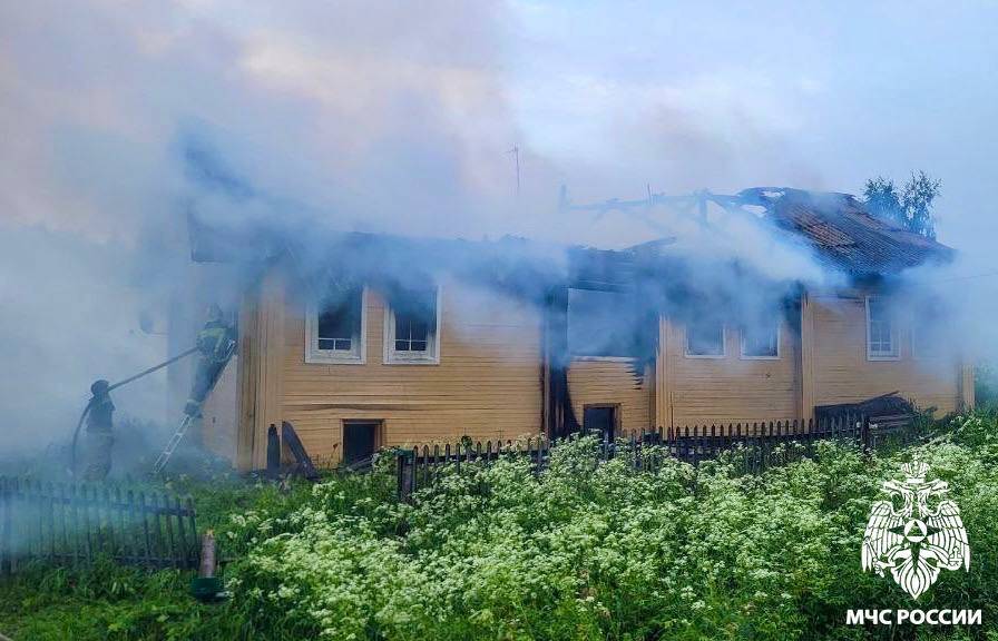 В Удорском районе выясняют обстоятельства гибели людей во время пожара