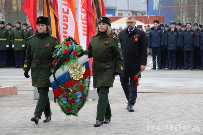 В Печоре отдали дань уважения героям Великой Отечественной войны