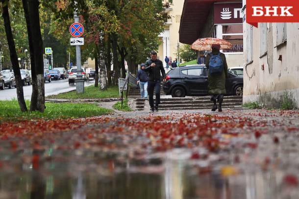 Дожди, ветер и до плюс 13: каким будет четверг в Коми