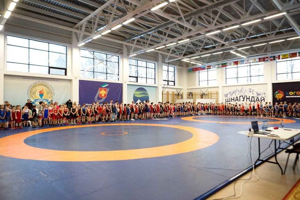 В Выльгорте состоялся новогодний турнир по вольной борьбе среди юных спортсменов