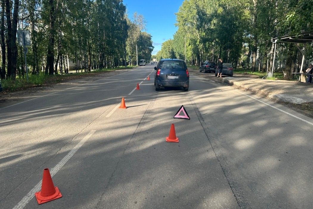 В Емве велосипедист-нарушитель попал в больницу