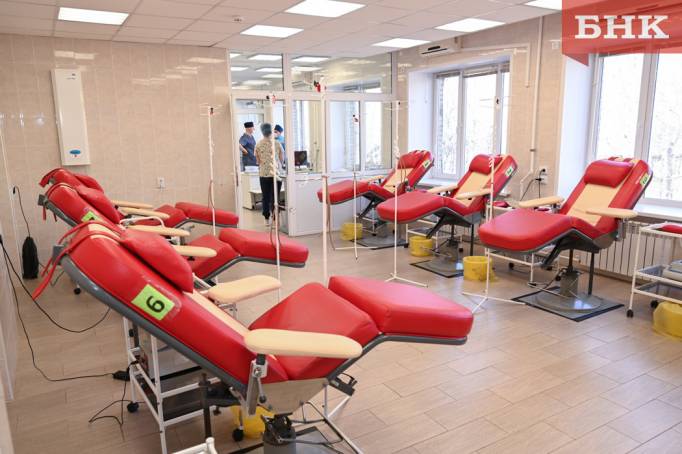 Коми вышла на четвертое место в России по заготовке антирезусной плазмы