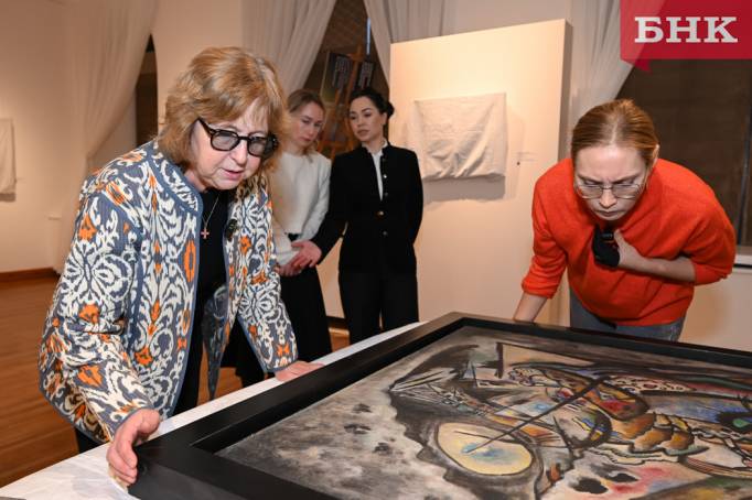 В Коми привезли «Серый овал» Василия Кандинского