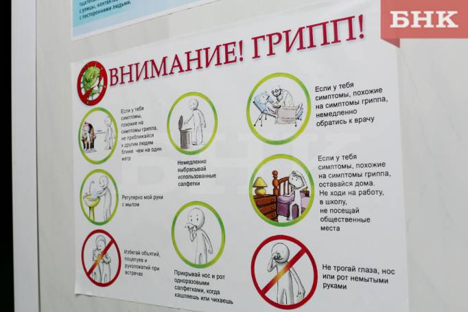 В Коми снизился уровень заболеваемости гриппом и ОРВИ