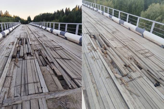 Мост между Дутово и Лемты отремонтируют до конца года