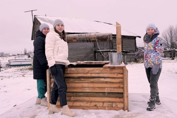 «Народный бюджет»: в ижемской деревне по инициативе жителей обновили колодцы