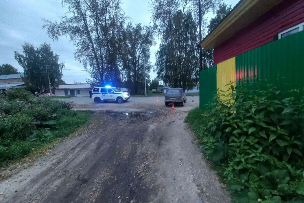 В Краснозатонском водитель без прав сбил двухлетнего мальчика