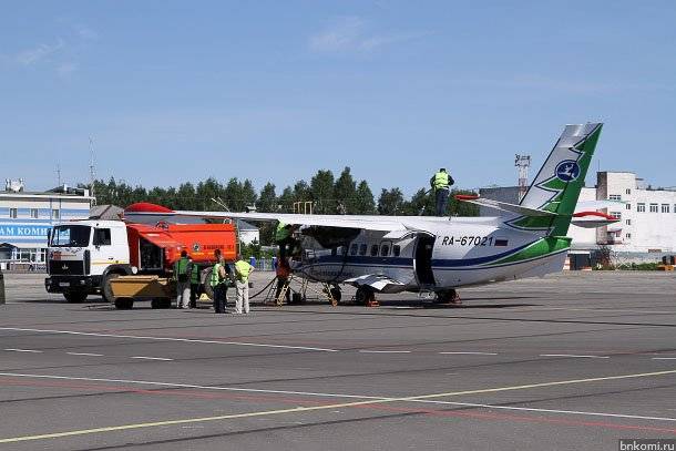 «Комиавиатранс» полностью приостановил эксплуатацию самолетов L-410