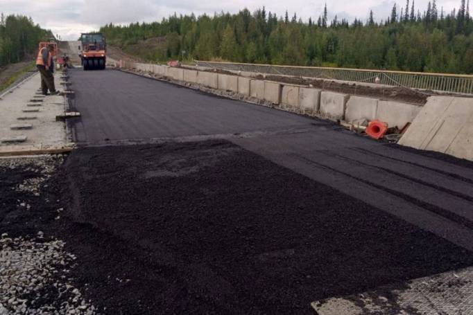 В Коми возобновили ремонт моста на трассе из Сыктывкара в Нарьян-Мар
