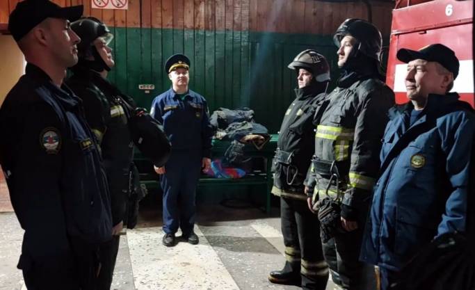 Пожарные Заполярного передислоцировались в Воргашор