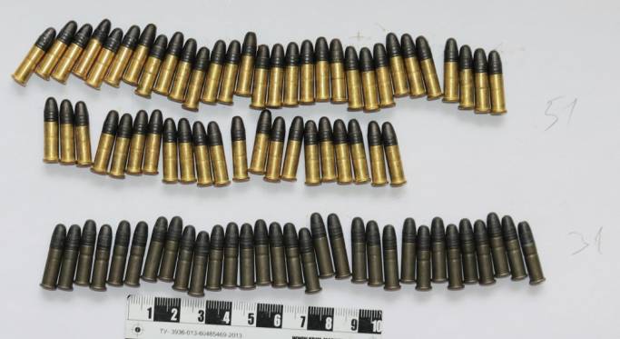 У жителя Язеля обнаружили тайник с боеприпасами