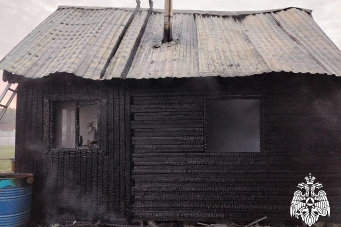 В Вогваздино во время пожара погиб мужчина