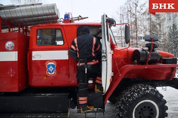 Накануне и в первые дни нового года в Коми зафиксировали 24 пожара