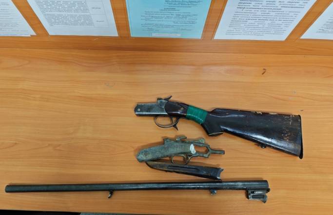 Житель Удоры нашел в русской печи ружье