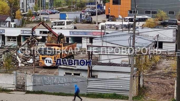 В мэрии объяснили «генеральную уборку» на территории бывшего рынка в Давпоне