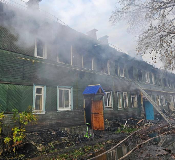 Следователи организовали проверку по факту смертельного пожара в Емве