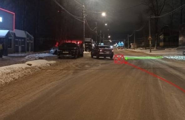 Пенсионерка-нарушительница попала под колеса иномарки в Сыктывкаре