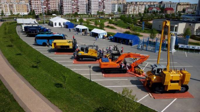Ухтинцам показали спецтехнику и оборудование ООО «Газпром трансгаз Ухта»