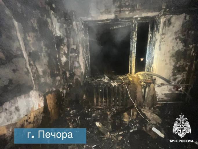 В Печоре сгорели квартира и дача