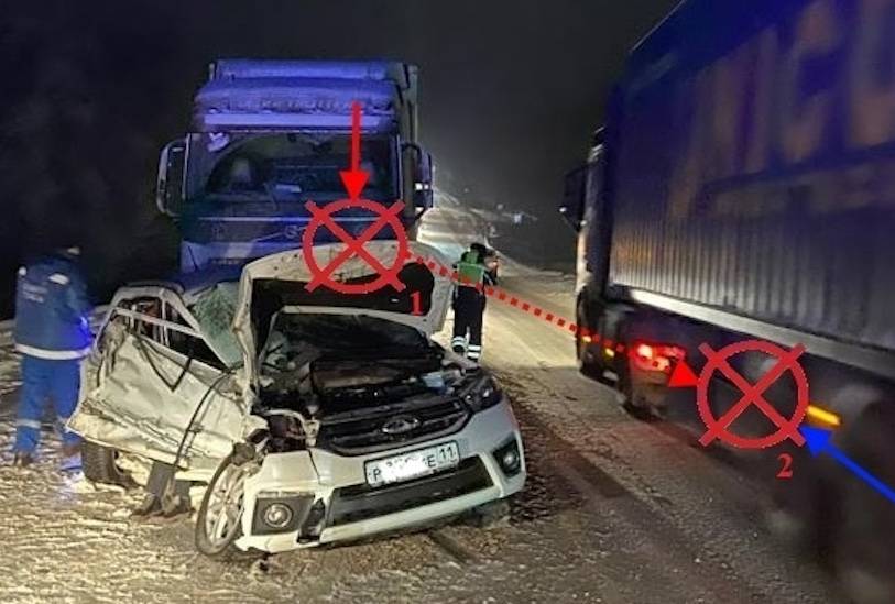 В тройном ДТП на трассе «Вятка» пострадали пять человек