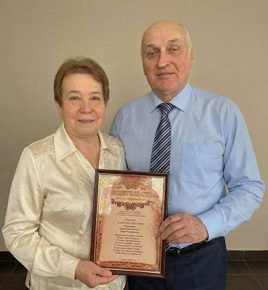 Эжвинцы отпраздновали золотую свадьбу