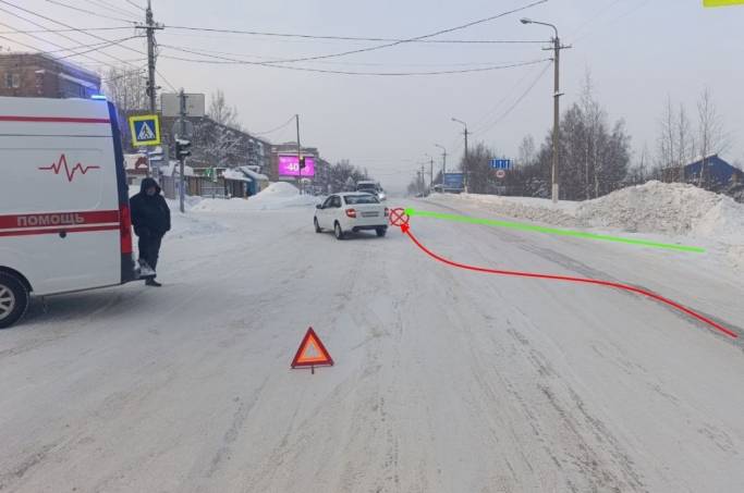 Юный сосногорец нарушил ПДД и попал под колеса автомобиля