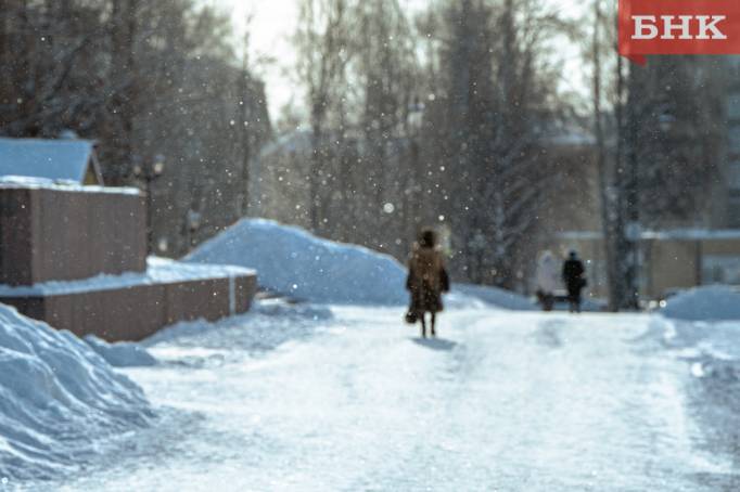 В Коми 30-градусные морозы на неделе сменятся оттепелью