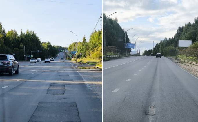 На эжвинской трассе появятся новый асфальт и дополнительная полоса 