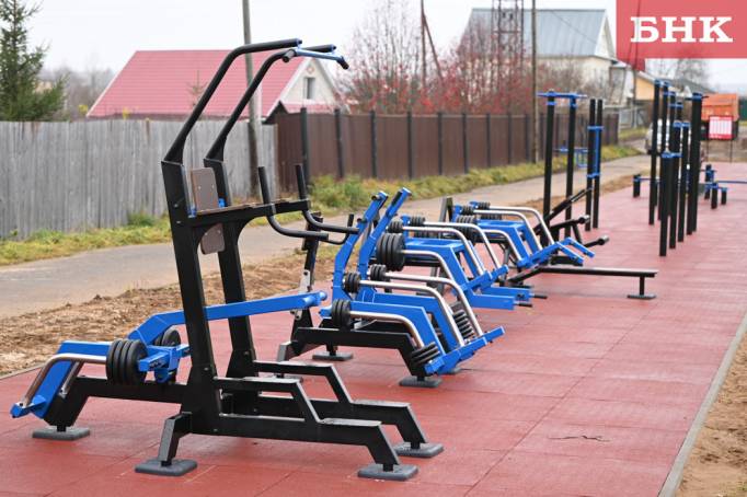 В Выльгорте открыли площадку ГТО