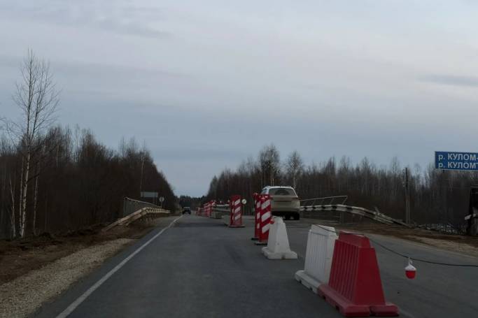 В Усть-Куломском районе начали ремонт моста в направлении села Дон