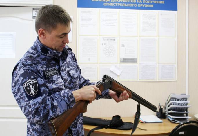 За неделю в Коми росгвардейцы изъяли семь ружей