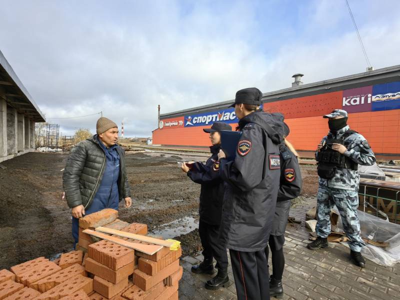 В Воркуте проверяют мигрантов