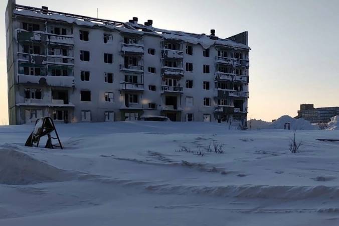 В воркутинском поселке Заполярный осталась одна семья