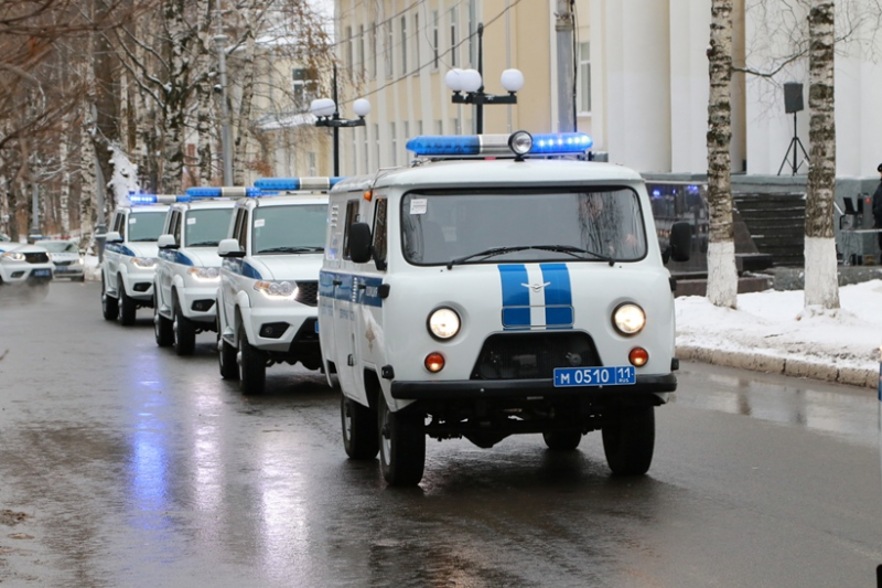 Полицейские в Коми получили новые машины