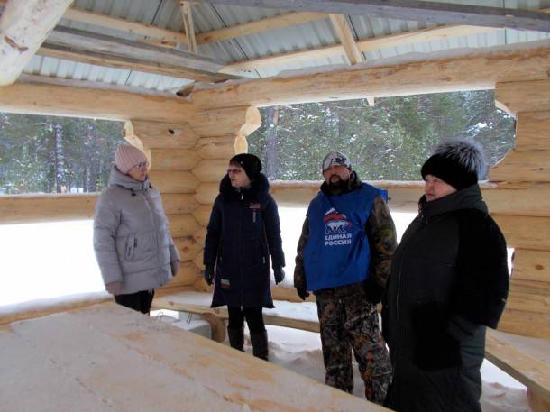 В Койгородском районе «Единая Россия» благоустроила общественное пространство